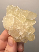 Load image into Gallery viewer, Rare Druzy Golden “Diamond” Calcite on Zeolite Matrix — Maharashtra, India | Collector Cabinet Specimen
