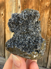 Load image into Gallery viewer, Druzy Black Apophyllite • Maharashtra, India
