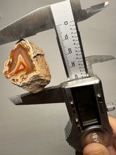Load image into Gallery viewer, Indonesian Sumatra Agate Half – Vibrant Banded Chalcedony with Rich Color Zoning | Ethical Lapidary &amp; Collector Display Specimens

