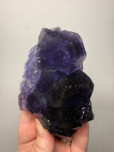 Load image into Gallery viewer, High-Grade “Tanzanite” Fluorite Cluster — Quan Zhou, Yongchun County, Fujian, China | Collector Mineral Specimen
