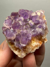 Load image into Gallery viewer, Premium Hematite-Phantom Deep Magenta Ametrine Cluster | Deccan Traps, India | Collector Mineral Specimen
