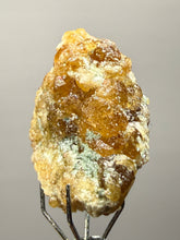 Load image into Gallery viewer, Hessonite Garnet Cluster on Matrix – Thumbnail Collector Specimen from Pakistan | High-Grade Orange-Red Garnet Crystals
