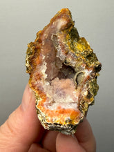 Load image into Gallery viewer, “Goblin Chalcedony” Pink &amp; Orange Druzy Botryoidal Stalactites — Tichka Massif, High Atlas, Morocco
