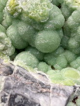 Load image into Gallery viewer, High-Grade Green Wavellite Collectors Specimen - Radiating Botryoidal Crystal Formation - Arkansas, USA
