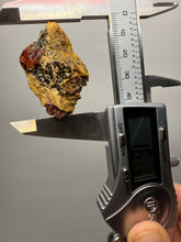 Load image into Gallery viewer, Naturally Faceted Zircon Crystal on Pegmatite–Biotite Matrix • Pakistan Mineral Specimen
