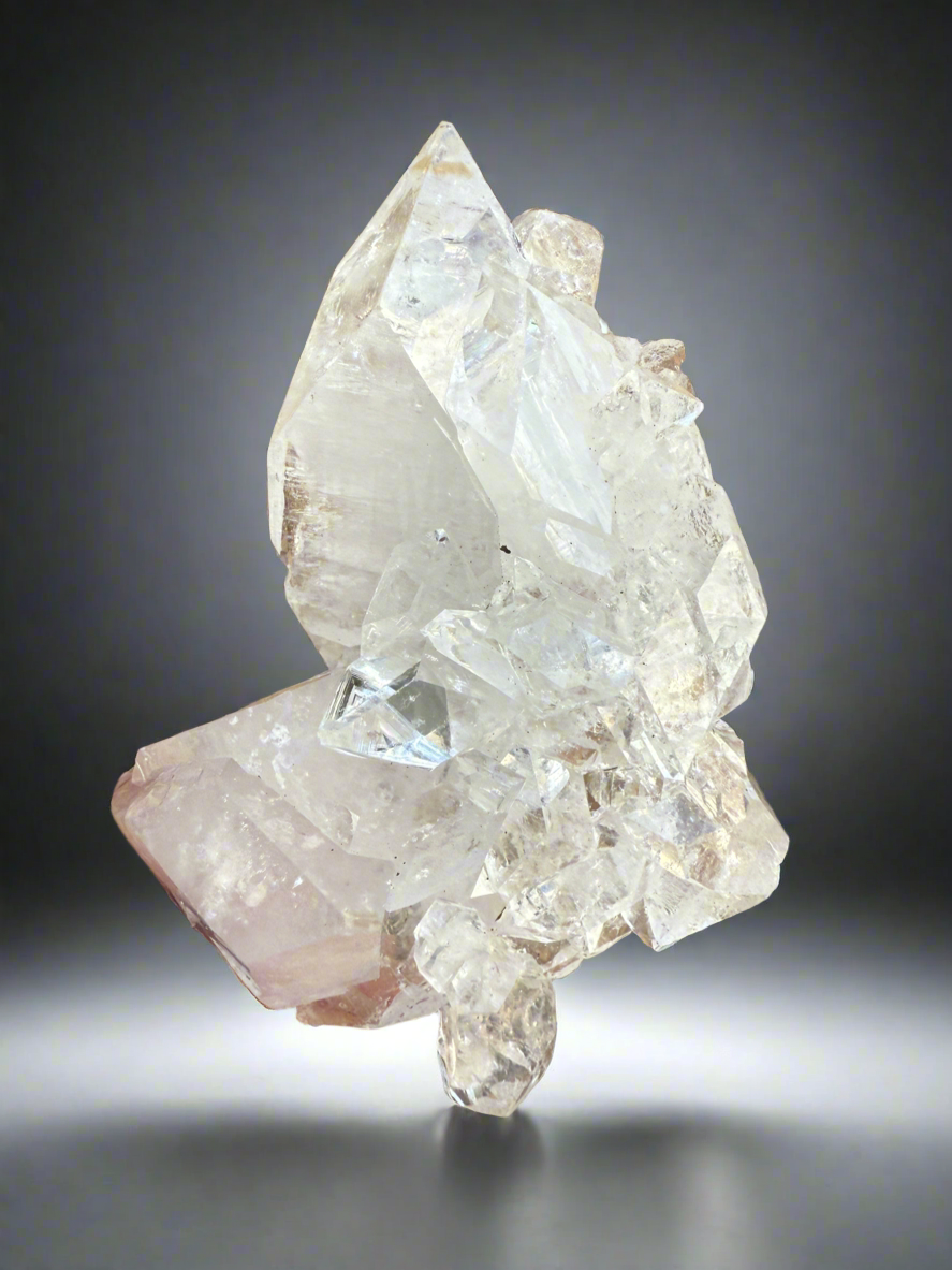 Clear Gem Apophyllite Cluster • Maharashtra, India