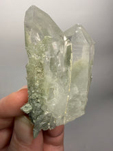 Load image into Gallery viewer, Chlorite-Included Faden Quartz Cluster (Green Phantom Quartz) | Pakistan Mineral Specimen
