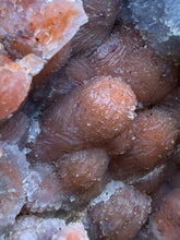 Load image into Gallery viewer, “Goblin Chalcedony” Pink &amp; Orange Druzy Botryoidal Stalactites — Tichka Massif, High Atlas, Morocco
