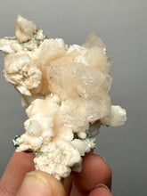 Load image into Gallery viewer, High-Grade Pearl Stilbite &amp; Pearl Heulandite — Zeolite Collector Specimen | Maharashtra, India
