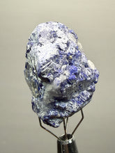 Load image into Gallery viewer, Afghan Lazurite Specimen | Deep Blue Lapis-Grade Crystal on Matrix | Collector Display Mineral
