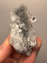 Load image into Gallery viewer, Druzy Chalcedony Stalactites with Druzy Clear Apophyllite | Maharashtra, India
