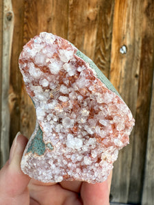 Red Apophyllite • Maharashtra, India