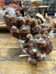 Red Daye Tower Calcite Cluster • Hubei Daye, China