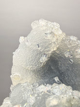 Load image into Gallery viewer, Druzy Chalcedony Stalactite with Druzy Clear Apophyllite | Maharashtra, India

