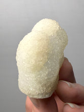 Load image into Gallery viewer, High-Grade “Dream Cloud” Druzy Chalcedony Stalactite — Maharashtra, India (Collector Display Specimen)
