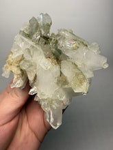 Load image into Gallery viewer, Chlorite-Included Quartz Cluster (Green Phantom Quartz) – Pakistan Mineral Specimen
