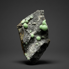 Load image into Gallery viewer, High-Grade Green Wavellite Collectors Specimen - Radiating Botryoidal Crystal Formation - Arkansas, USA

