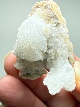 Load image into Gallery viewer, RARE COMBO Moroccan Ram’s Horn Selenite (Gypsum) with Yellow Botryoidal Fluorite Display Specimen
