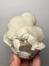 Load image into Gallery viewer, High-Grade “Dream Cloud” Druzy Chalcedony Stalactite — Maharashtra, India (Collector Display Specimen)
