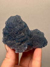 Load image into Gallery viewer, Superb Purple Phantom “Blueberry” Fluorite on Candle Quartz | Huanggang Liang, Inner Mongolia, China
