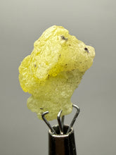 Load image into Gallery viewer, Vibrant Yellow Brucite Thumbnail Mineral Specimen | Collector Crystal from Killa Saifullah District in Balochistan Province, Pakistan
