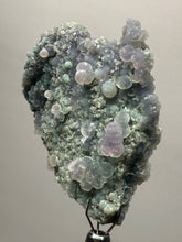 Load image into Gallery viewer, 2” Indonesian Grape Agate (Radial Spray Terminated Quartz) Display Specimen | Mamuju, West Sulawesi, Indonesia
