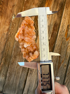 Orange Gem Heulandite • Maharashtra, India