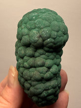 Load image into Gallery viewer, 2.8” High-Grade Malachite Stalactite “Cave” Formation | DR Congo | Mineral Collector Specimen
