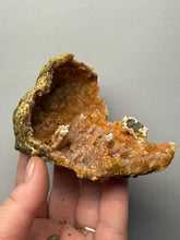 Load image into Gallery viewer, “Goblin Chalcedony” Pink &amp; Orange Druzy Botryoidal Stalactites — Tichka Massif, High Atlas, Morocco

