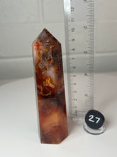 Load image into Gallery viewer, Carnelian (Red and Orange) Obelisk Tower
