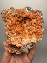 Load image into Gallery viewer, Orange Scalenohedral Calcite Cluster LARGE – Emery County, Utah Collector Mineral Specimen
