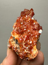 Load image into Gallery viewer, Natural Vanadinite on Matrix | Collector Mineral Specimen | Morocco
