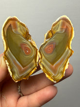 Load image into Gallery viewer, Premium Sumatra Agate Pair (Banded Chalcedony) Display Specimen | Indonesia
