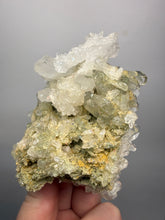 Load image into Gallery viewer, Chlorite-Included Quartz Cluster (Green Phantom Quartz) – Pakistan Mineral Specimen
