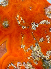 Load image into Gallery viewer, Polished Malawi Agate Half – High-Grade African Banded Agate Display Specimen
