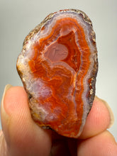 Load image into Gallery viewer, Polished Malawi Agate Half – High-Grade African Banded Agate Display Specimen
