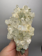 Load image into Gallery viewer, Chlorite-Included Quartz Cluster (Green Phantom Quartz) – Pakistan Mineral Specimen
