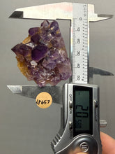 Load image into Gallery viewer, Premium Hematite-Phantom Deep Magenta Ametrine Cluster | Deccan Traps, India | Collector Mineral Specimen
