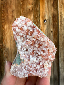 Red Apophyllite • Maharashtra, India