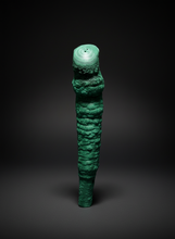 Load image into Gallery viewer, 8.5” Druzy Malachite Stalactite — Botryoidal “Cave” Formation | DR Congo  | Collector Mineral Specimen
