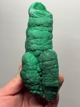 Load image into Gallery viewer, 6” High-Grade Malachite Stalactite “Cave” Formation | DR Congo | Mineral Collector Specimen
