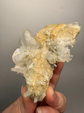 Load image into Gallery viewer, Chlorite-Included Quartz Cluster (Green Phantom Quartz) – Pakistan Mineral Specimen
