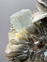 Load image into Gallery viewer, Premium Aquamarine with Mica on Matrix  Collector Mineral Specimen – Nagar Valley, Pakistan
