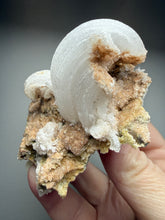 Load image into Gallery viewer, Moroccan Ram’s Horn Selenite (Gypsum) Crystal Display Specimen
