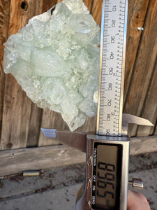 Mint Green Apophyllite Cluster • Maharashtra, India