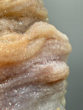 Load image into Gallery viewer, “Goblin Chalcedony” Pink &amp; Orange Druzy Botryoidal Stalactites— Tichka Massif, High Atlas, Morocco
