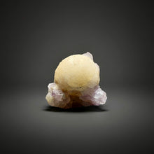 Load image into Gallery viewer, Rare Botryoidal Yellow Fluorite on Quartz Matrix  Collector Mineral Specimen – Maharashtra, India
