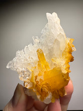 Load image into Gallery viewer, High Grade Golden Iron-Stained Himalayan Quartz Cluster | Rare Pakistan Mineral Specimen | Collector Display Crystal
