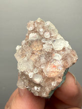 Load image into Gallery viewer, Pink Apophyllite on Red &amp; Green Heulandite – Deccan Traps, Maharashtra, India

