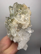 Load image into Gallery viewer, Chlorite-Included Quartz Cluster (Green Phantom Quartz) – Pakistan Mineral Specimen
